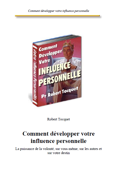 Comment développer votre influence personnelle